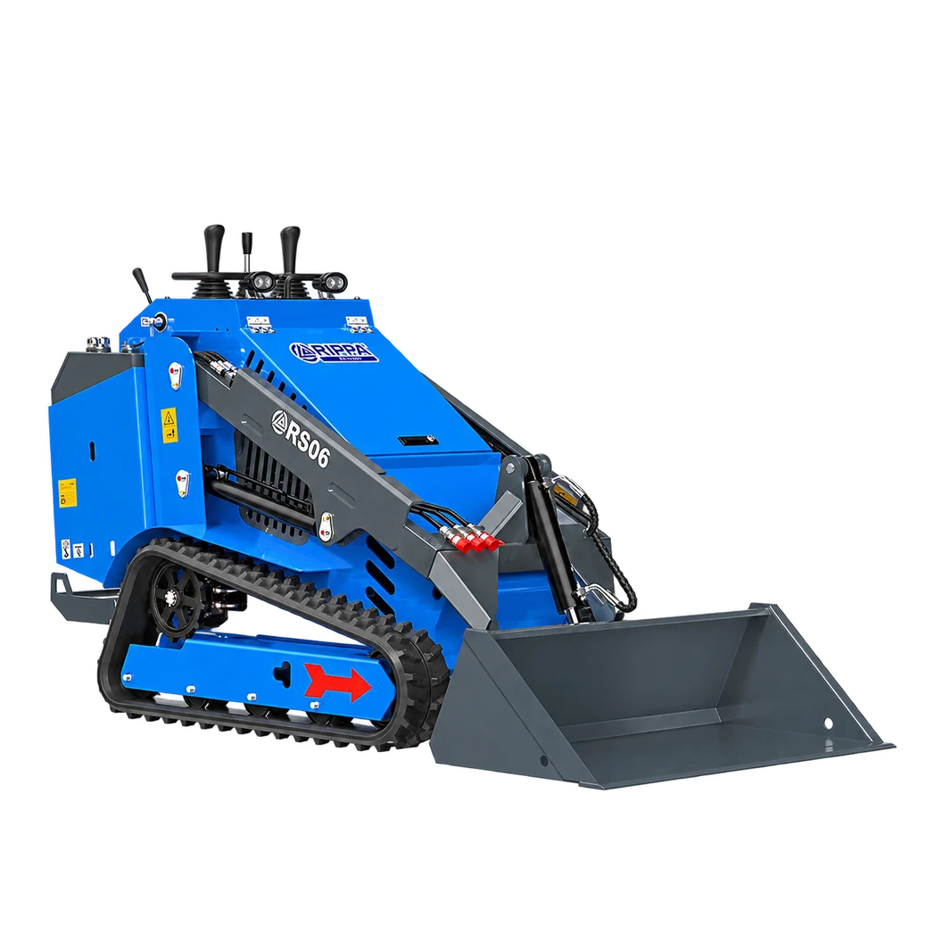 Manufacturer model image of Rippa RS06 mini skid steer, with background removed